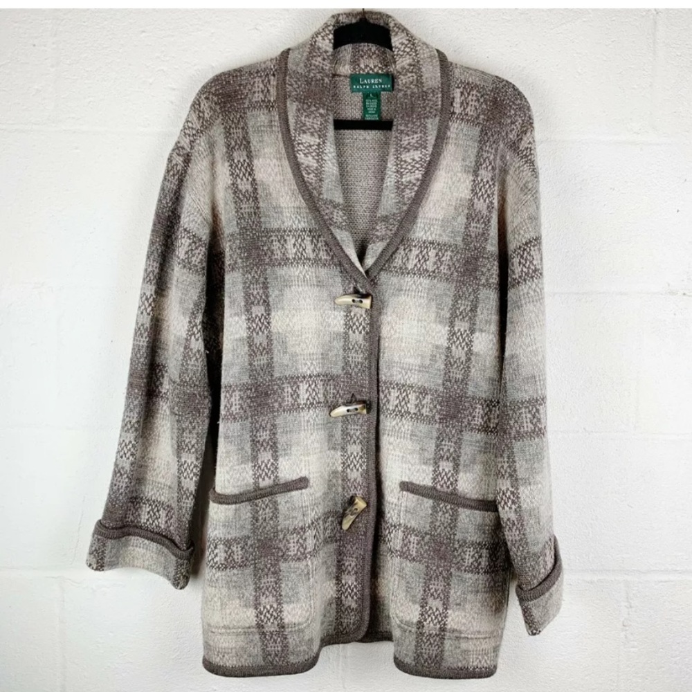 Lauren Ralph Lauren | LG | wool southwestern coat